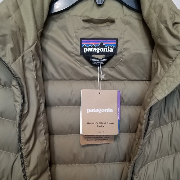 *SOLD*PATAGONIA Silent 700 Fill Down Hooded Jacket - Picture 12 of 14